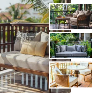 Luxury balcony furniture dubai